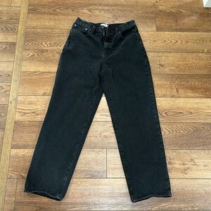 Madewell Baggy Straight Jeans